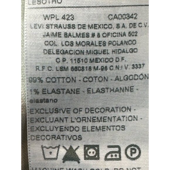 LEVIS SIGNATURE ATHLETIC FIT MENS DENIM JEAN SHORTS SIZE W40 LIGHT WASH COTTON B - Picture 4 of 8